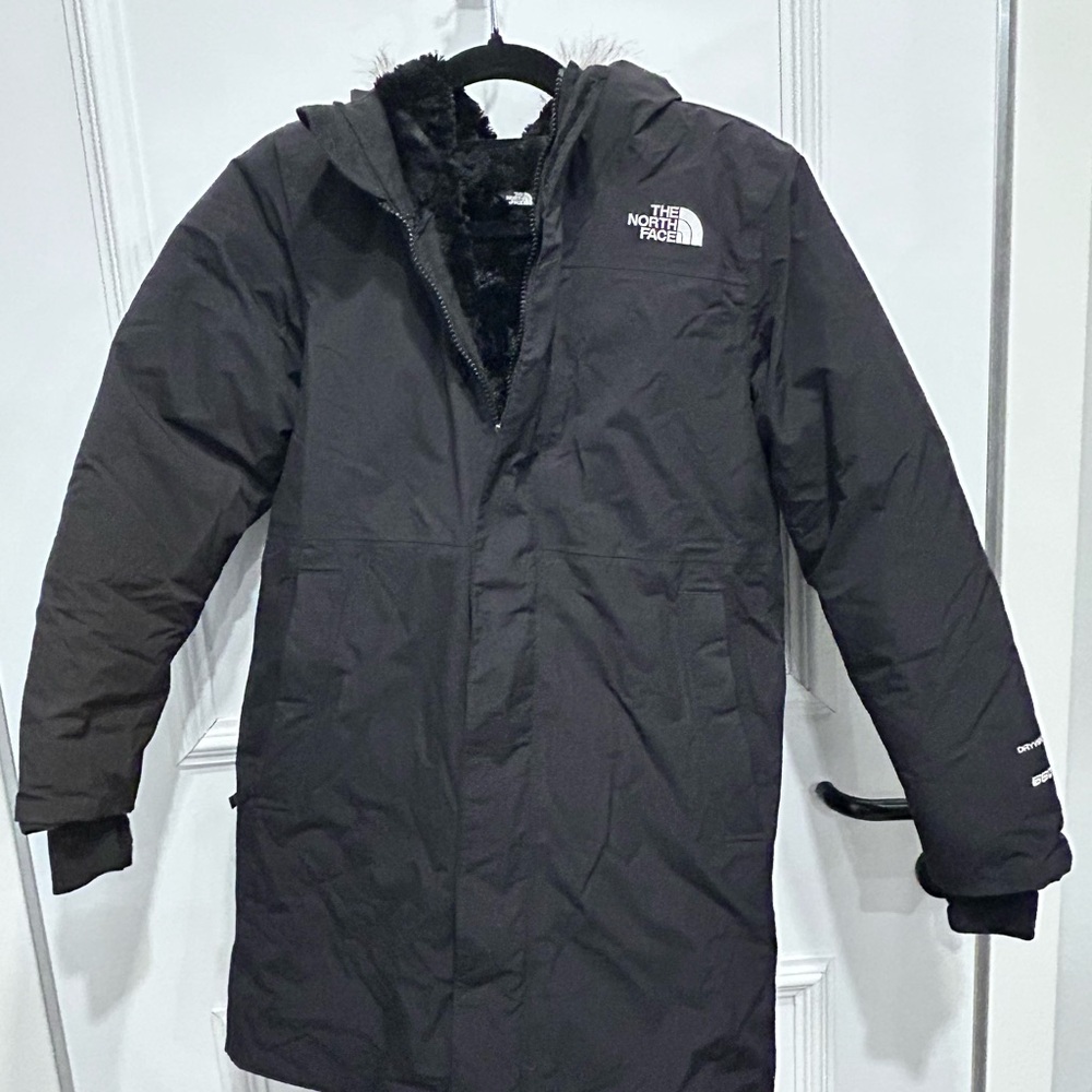 The North Face Charcoal Hooded Jacket